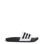 Adidas ADILETTE Comfort UNISEX White Black Rubber Slippers Shower Sea Pool
