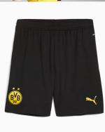 football shorts BORUSSIA DORTMUND 09 BVB Puma Home men 2024 25 Black