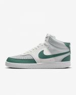  Scarpe Sneakers UOMO Nike Court Vision Mid Next Nature Bianco verde Grigio 