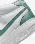  Scarpe Sneakers UOMO Nike Court Vision Mid Next Nature Bianco verde Grigio 