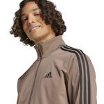 ADIDAS Basic 3-Stripes Tricot Men's Tracksuit Polyester Brown