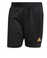 adidas shorts House of Tiro Nations Pack Polyester Cotton Men's Black Yellow WITH ZIP POCKETS