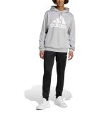  Tuta Intera Completa UOMO Adidas Big Logo Hoodie French Terry Grigio 