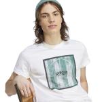 T-Shirt Leisure adidas Tiro Box Graphic Cotton Men's White