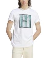 T-Shirt Leisure adidas Tiro Box Graphic Cotton Men's White