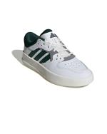  Scarpe Sneakers UOMO Adidas Pelle Court 24 Bianco Verde Tempo Libero 