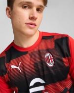 Puma AC MILAN Training Jersey Pre Match Stadium 2024 25 men's Red