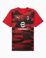 Puma AC MILAN Training Jersey Pre Match Stadium 2024 25 men's Red