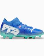 Football boots Cleats Puma FUTURE 7 MATCH FG/AG Bluemazing junior Boy