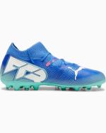 Football Boots cleats Puma FUTURE 7 MATCH MG MultiGround CHILD JUNIOR Bluemazing