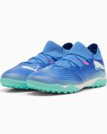 Football Shoes Cleats Puma Future 7 Match Turf Trainers Bluemazing