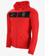  Ac Milan Puma Tuta Intera Ragazzo Bambino Ragazzo Bambino Nero Cotone Garzato 