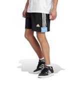 adidas shorts House of Tiro Nations Pack Cotton Men ZIP POCKETS Black Light Blue White AFA