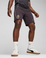 Bermuda shorts AC MILAN Puma CASUALS Cotton Zip pockets 2024 25 anthracite gray