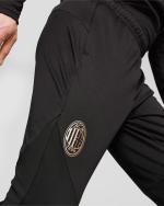  Ac Milan Puma Pantaloni tuta Pants Nero UOMO 100% poliestere dryCELL 2024 25 
