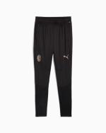  Ac Milan Puma Pantaloni tuta Pants Nero UOMO 100% poliestere dryCELL 2024 25 