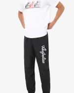 Anzughose Australian SMASH LOGO EMBROIDERY MADE IN ITALY Schwarz Polyester Herren