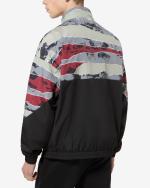 Australian Planet V Track Sportjacke schwarz Polyester 003 Herren