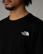  T-shirt maglia maglietta maniche lunghe UOMO The North Face Nero Easy Cotone 