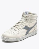  Scarpe Sneakers UOMO Diadora MAGIC BASKET MID 2030 Bianco Grigio T2 