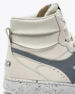 Scarpe Sneakers UOMO Diadora MAGIC BASKET MID 2030 Bianco Grigio T2 