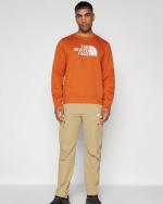  Felpa girocollo Pullover UOMO The North Face Earthen Copper M Drew Peak Crew 