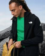  Giacca Sportiva UOMO The North Face Nero Mountain Athletics Trajectory Fz 