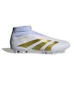  Scarpe Calcio Adidas Predator Bianco Sintetico League laceless FG Senza lacci 
