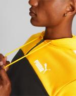 Puma Essentials Hoodie Colorblock Herren Sport Trainingsanzug Cotton Fleece Schwarz Gelb
