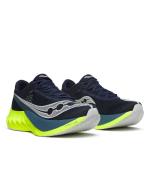 Saucony Endorphin Pro 4 Fast Race Men's Running Shoes Carbon Plate NAVY/CITRON
