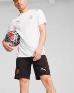 AC MILAN Puma CASUALS Crewneck Men's Leisure T-shirt Shirt 2024 25 White polyester