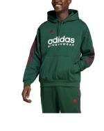  Felpa Cappuccio Hoodie UOMO Adidas House of Tiro Nations Pack Verde 