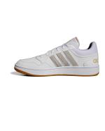  Scarpe Sneakers UOMO Adidas HOOPS 3.0 Low Classic Vintage Bianco Beige 