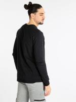  maglia maglietta t-shirt maniche lunghe UOMO Nike Nero Club Tee LS Cotone 