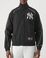 Champion Major League Baseball Yankees Tracksuit Jacket OFFICIAL Man Black Microfibre Woven