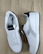 Turnschuhe sportschuhe Diadora Game TORNEO Herren WEISS/FELSENGRAU/SCHWARZ