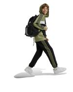  Felpa Cappuccio Hoodie Bambini ragazzi Adidas Essentials 3S Tiberio Verde 