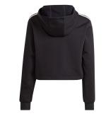 Addias Kids Girls Tiberio 3-Stripes Colorblock Fleece Leggings Junior Cotton Hooded Full Bodysuit