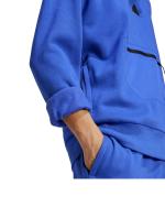  Felpa Sportiva UOMO Adidas Royal Blue City Escape Fleece Cotone Felpato 