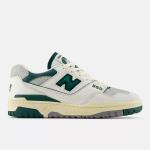 Sports shoes sneakers new balance 550 CPE Men women boys leather mesh Men White Green