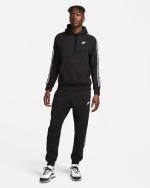  Tuta Intera Completa UOMO Nike Club Fleece HD Nero con tasche Cotone Felpato 