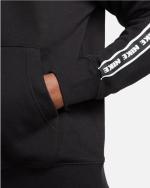  Tuta Intera Completa UOMO Nike Club Fleece HD Nero con tasche Cotone Felpato 