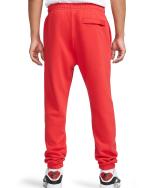  Tuta Intera Completa UOMO Nike Club Fleece HD Rosso Cotone Felpato 