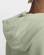 NIKE HOODIE Pullover Sportswear CLUB Sportswear French Terry WITH POCKETS Cotton Jade Horizon/Jade Horizon/White