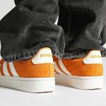  Scarpe Sneakers Unisex Adidas Grand Court Alpha 00s Arancione Lifestyle 