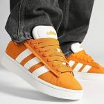  Scarpe Sneakers Unisex Adidas Grand Court Alpha 00s Arancione Lifestyle 