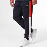  Tuta Intera Completa UOMO Champion Color Block Blu Rosso Cotone felpato