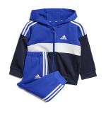 Adidas Tiberio 3-Stripes Colorblock Fleece Jogger Infant Baby Boy Newborn Sweatshirt Pants Cotton Blue
