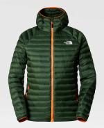 The north face BETTAFORCA man green goose down padded jacket
