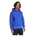 Adidas City Escape Fleece Cotton Hoodie SWEATSHIRT Royal Men